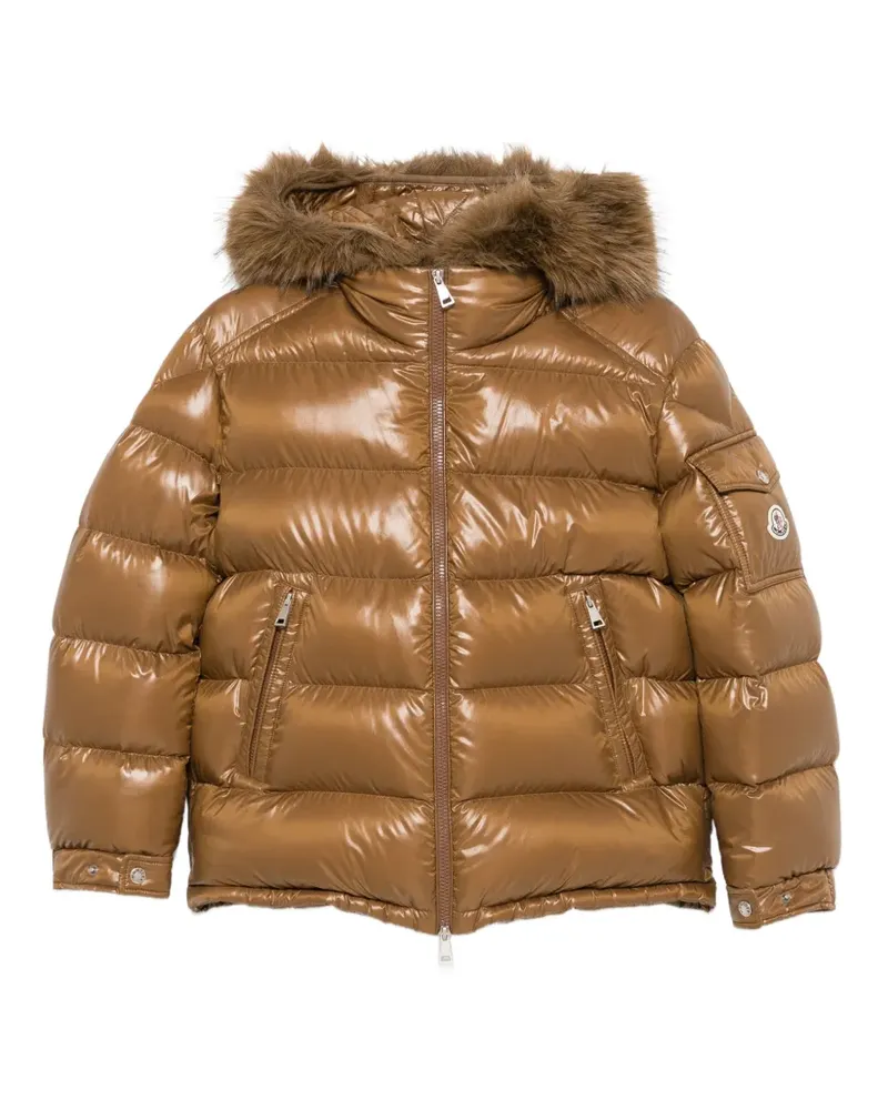 Moncler Gesteppte Hypolais Jacke - Braun Braun