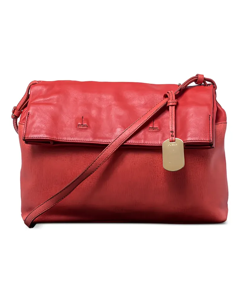 Furla Schultertasche mit Klappe - Orange Orange