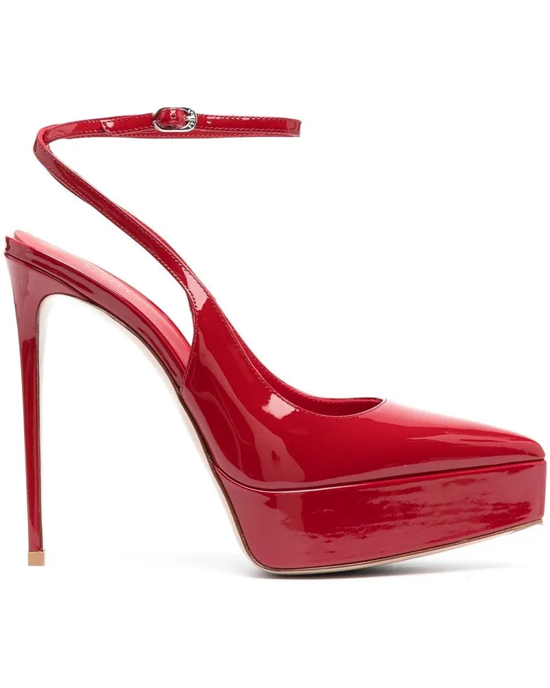 Le Silla Pumps aus Lackleder 145mm - Rot Rot