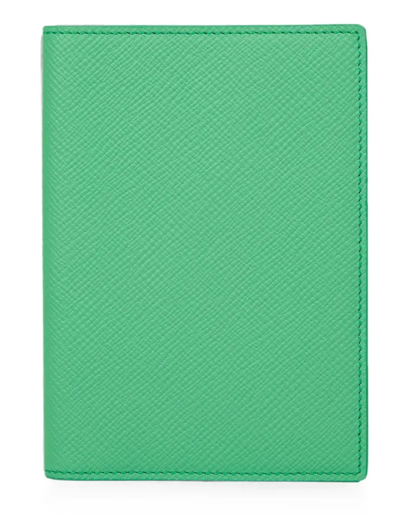 Smythson Pass-Etui - Grün Grün