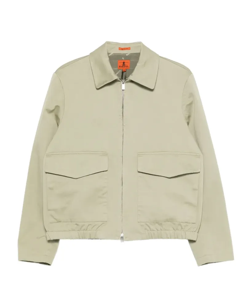 BARENA Magan zip-up jacket - Grün Grün