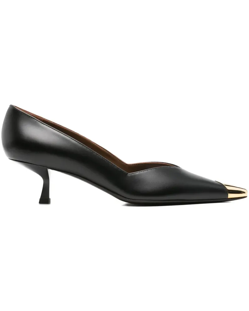 Giuseppe Zanotti 40mm metal-toe pumps - Schwarz Schwarz
