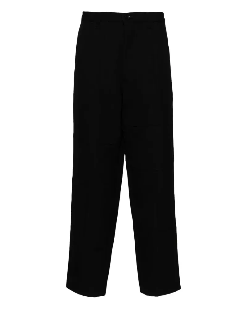 Comme des Garçons Hose mit geknöpftem Hosenschlitz - Schwarz Schwarz