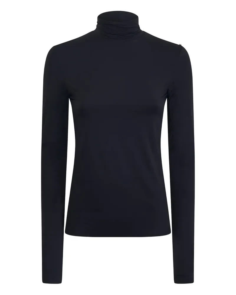SPORTMAX Klassisches Langarmshirt - Schwarz Schwarz