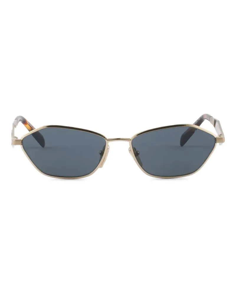 Prada sunglasses with Prada logo - Gold Gold