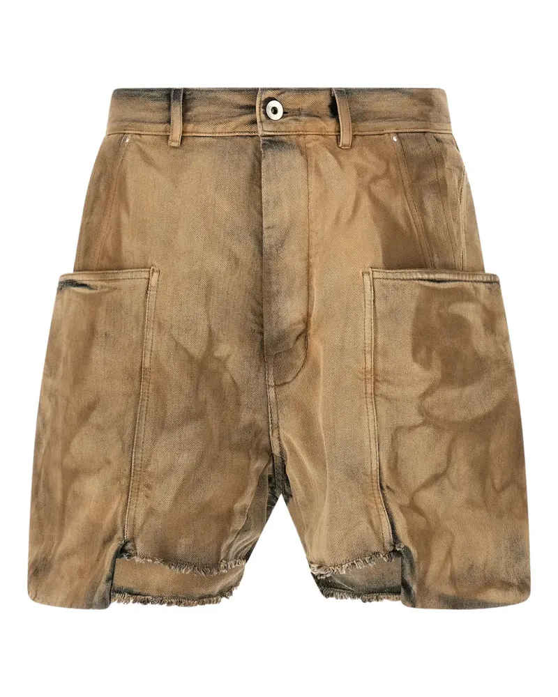 DRKSHDW by Rick Owens Shorts mit ausgewaschenem Effekt - Nude Nude