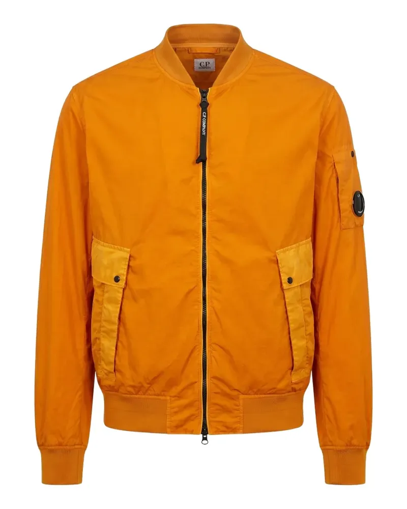 C.P. Company lens-detail bomber jacket - Orange Orange