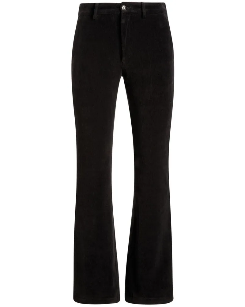 Bally Hose mit ausgestelltem Bein - Schwarz Schwarz