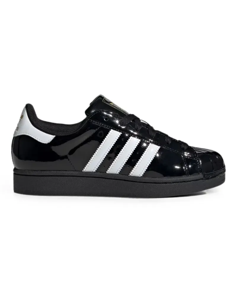 adidas Superstar Sneakers aus Lackleder - Schwarz Schwarz