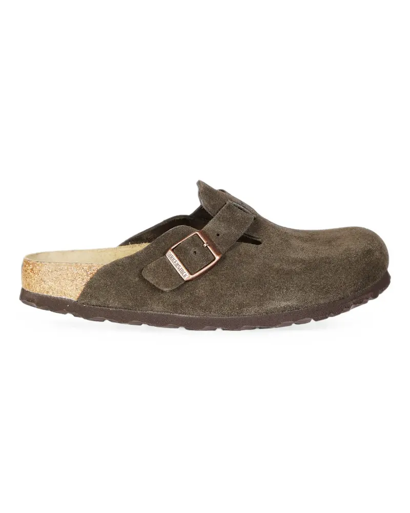 Birkenstock Boston buckle-fastening mules - Grün Grün