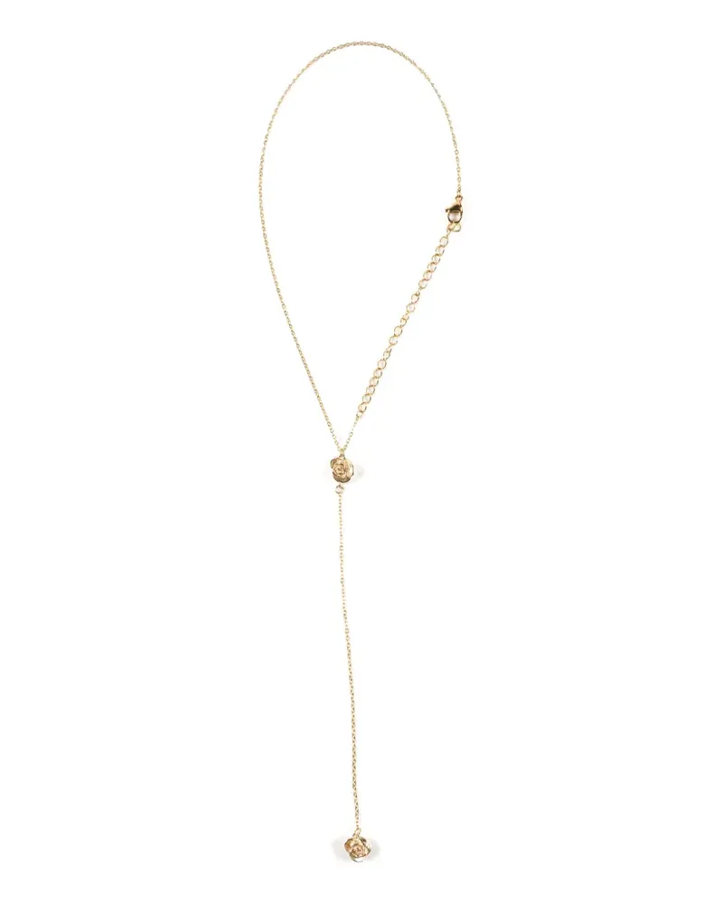 Magda Butrym Rose Halskette - Gold Gold