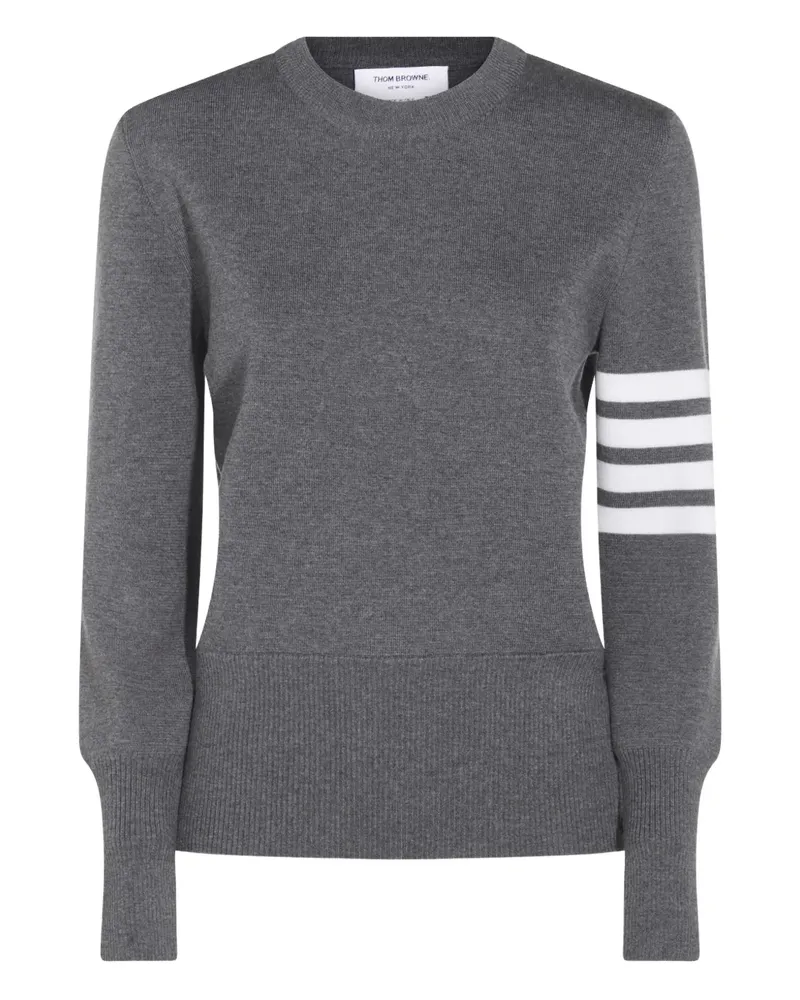 Thom Browne Pullover aus Kaschmir - Grau Grau