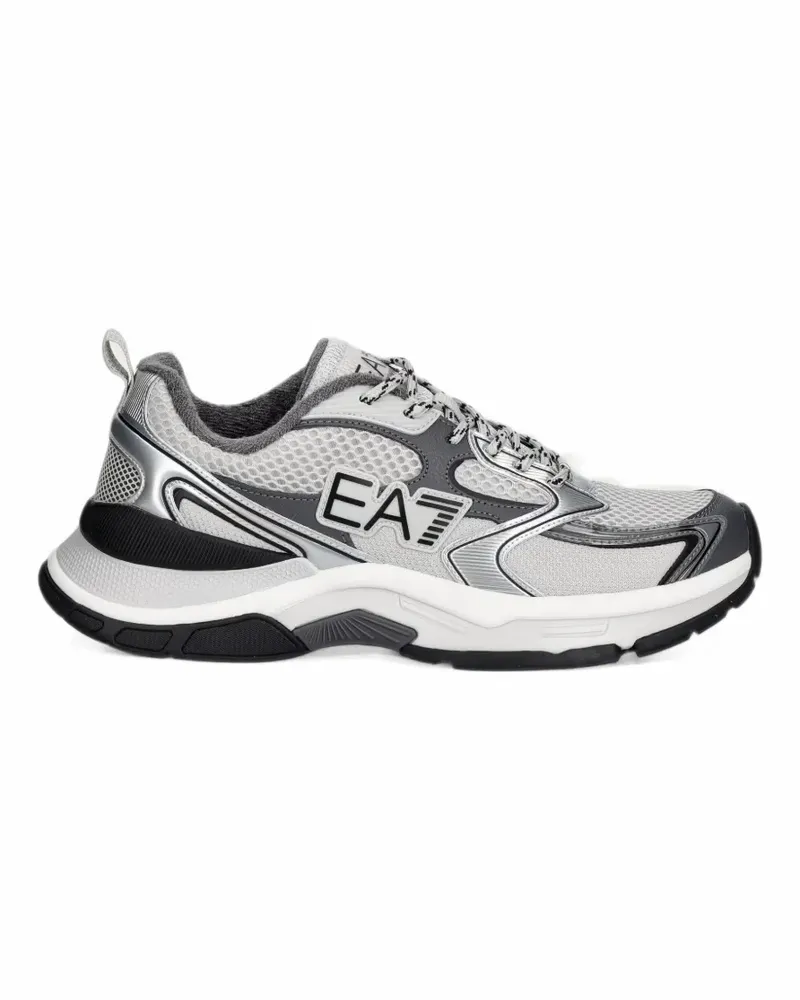 EA7 Sneakers mit Mesh-Einsätzen - Grau Grau