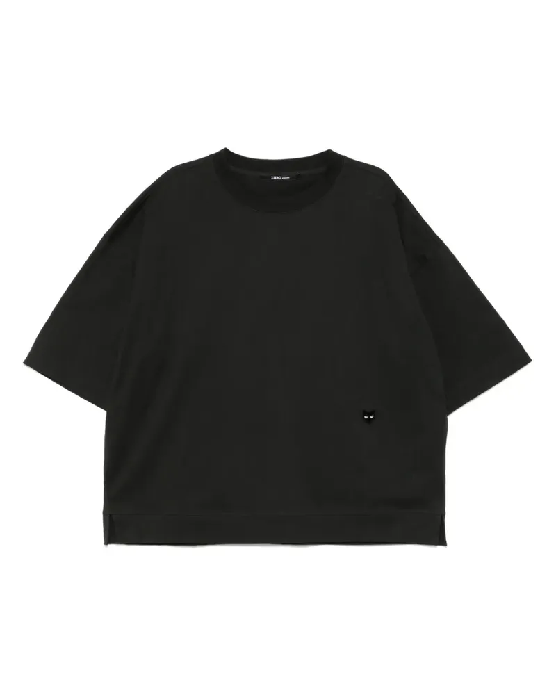 SONGZIO Pigment T-Shirt mit Waschung - Grau Grau