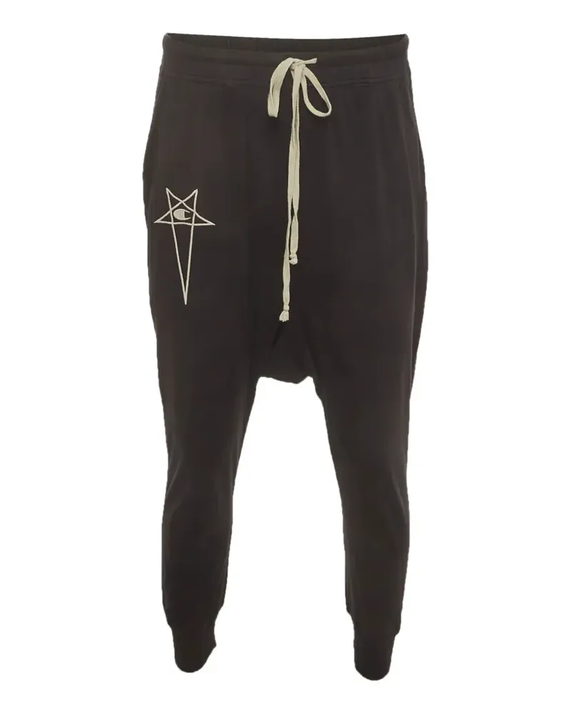 Rick Owens x Champion Prisoner drawstring track pants - Schwarz Schwarz
