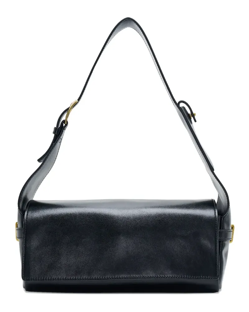 OPEN YY buckle-fastening leather belt bag - Schwarz Schwarz