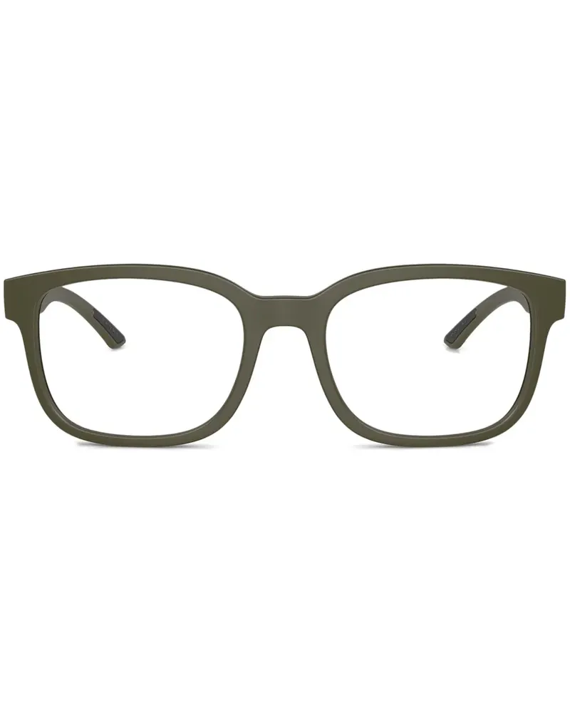 Prada PS 05QV Brille mit eckigem Gestell - Grün Grün