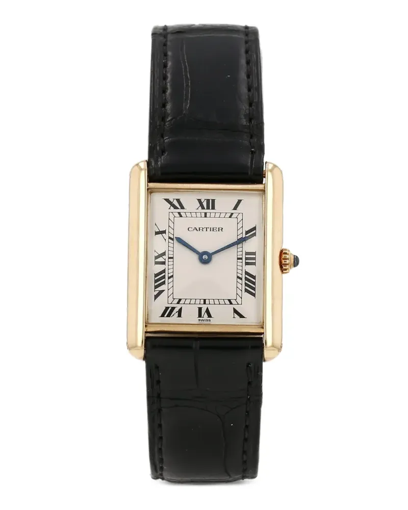 Cartier 1990s Tank Louis Armbanduhr 24mm - Nude Nude