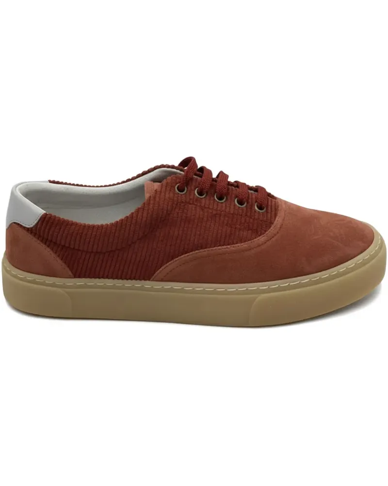 Brunello Cucinelli Sneakers mit Cordstruktur - Braun Braun