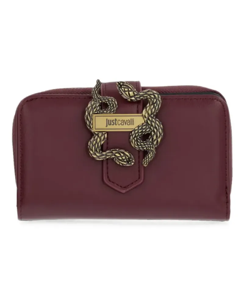 Just Cavalli Iconic Snakes faux-leather wallet - Rot Rot