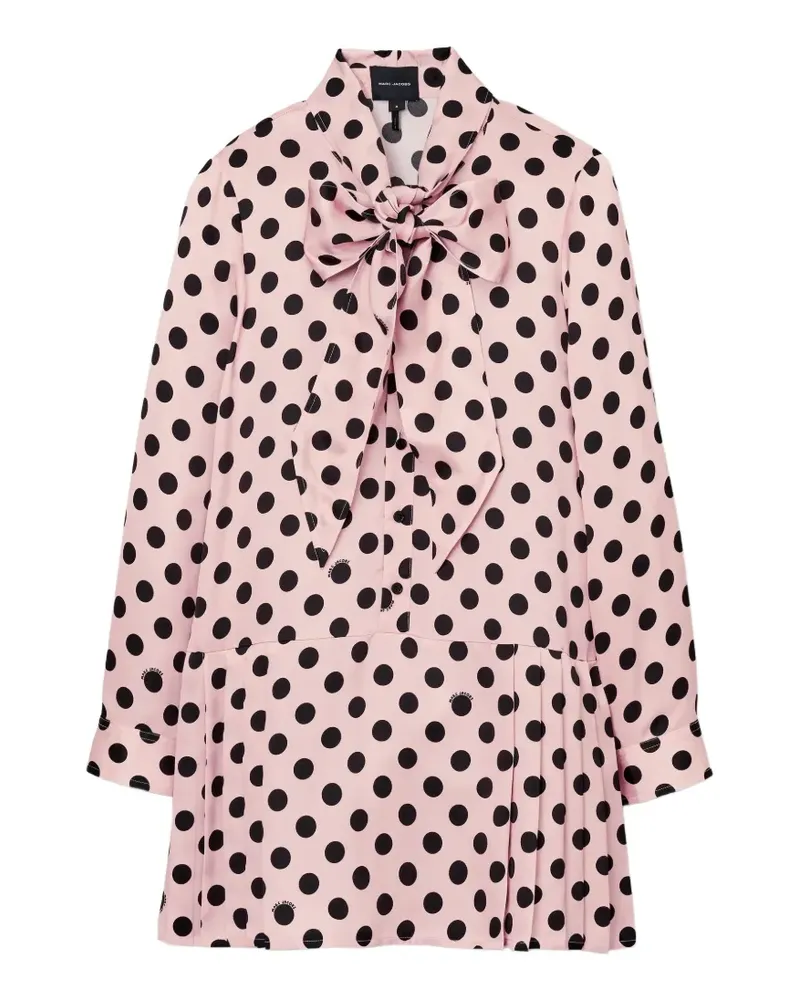 Marc Jacobs Minikleid mit Polka Dots - Rosa Rosa