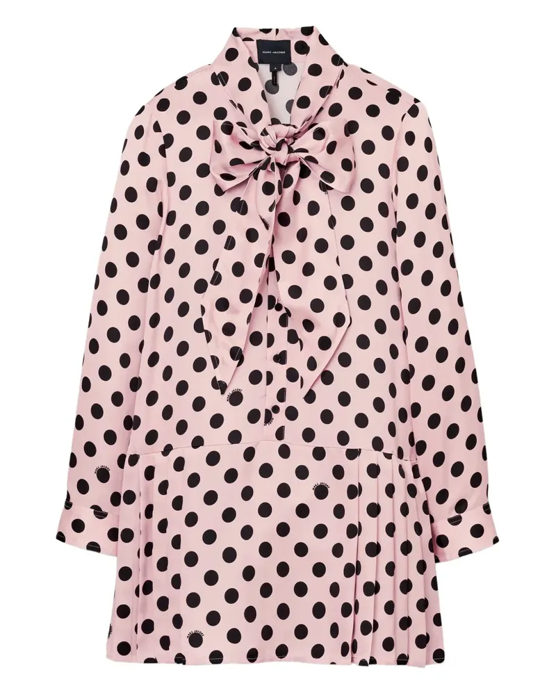 Marc Jacobs Minikleid mit Polka Dots - Rosa Rosa