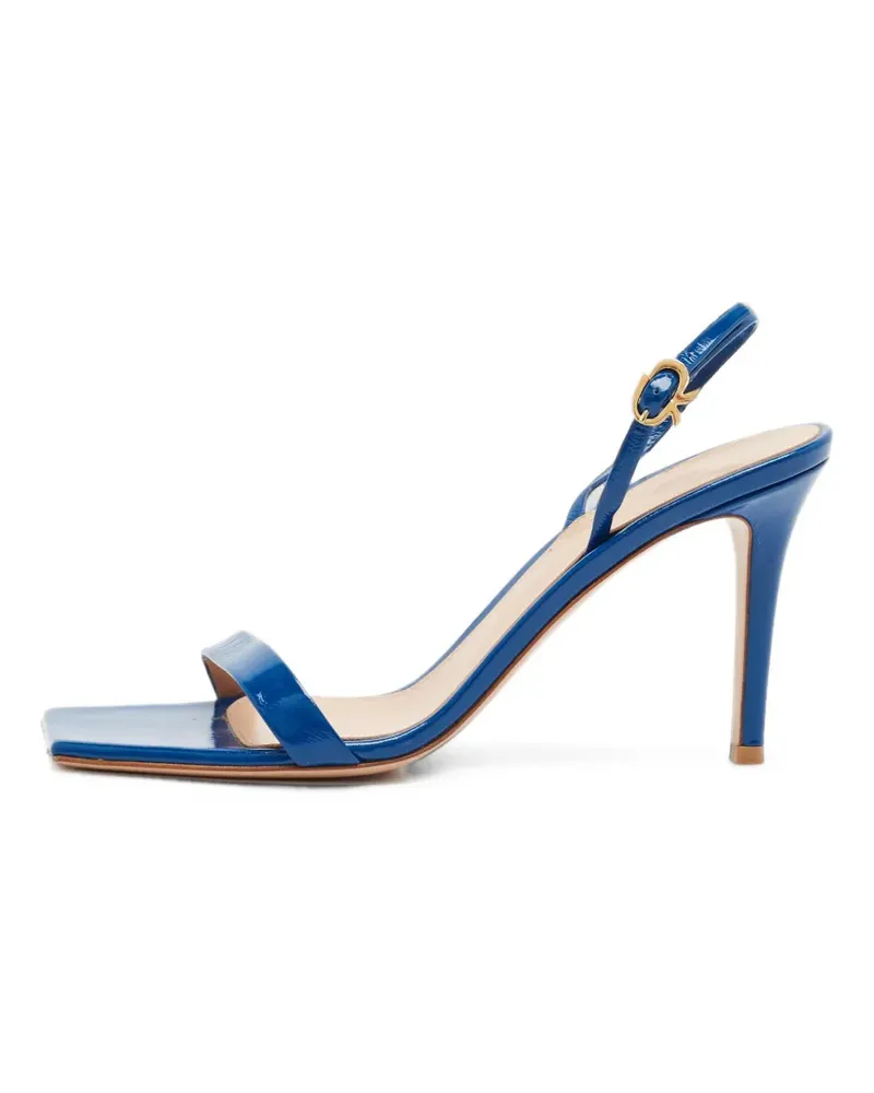 Gianvito Rossi Ribbon Slingback-Sandalen - Blau Blau