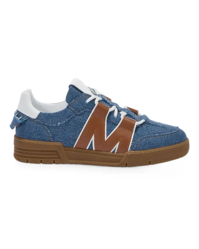 Moschino Sneakers mit M-Patch - Blau Blau