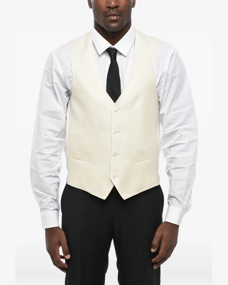 Corneliani Academy waistcoat - Nude Nude