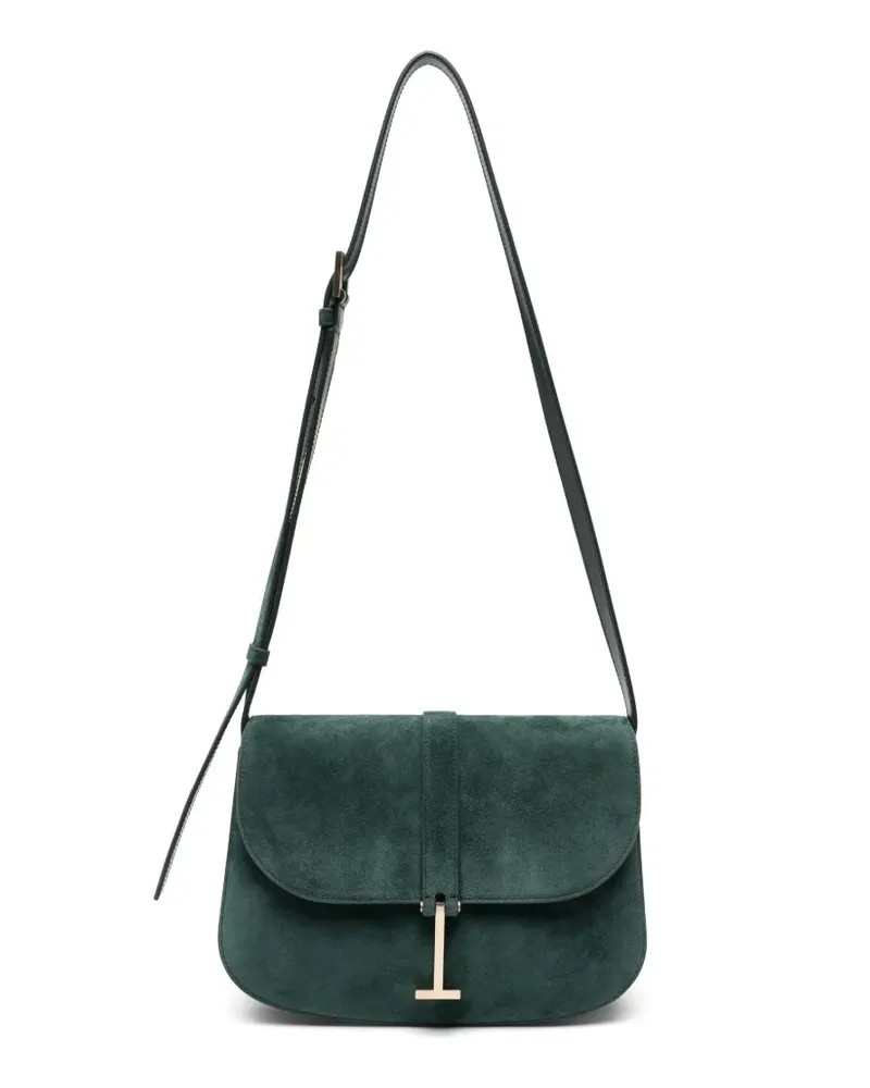 Tom Ford T Twist suede cross body bag - Grün Grün