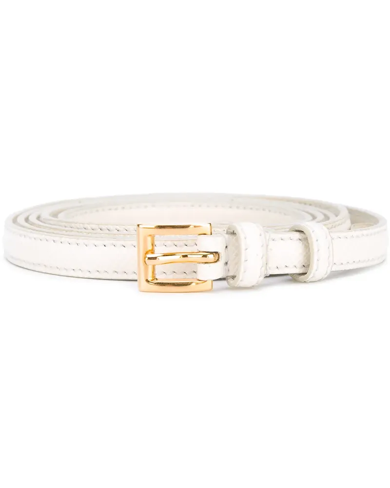 Prada thin belt - Weiß Weiß