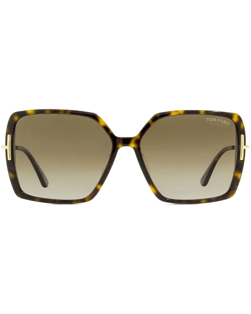 Tom Ford Joanna Sonnenbrille im Butterfly-Design - Braun Braun