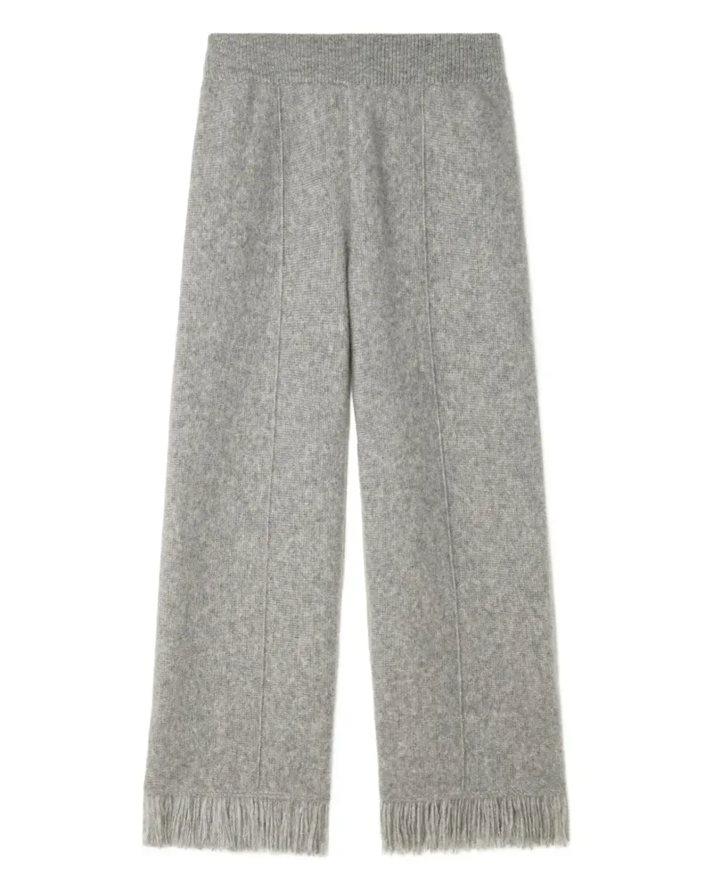 Alanui Finest Hose mit Fransensaum - Grau Grau