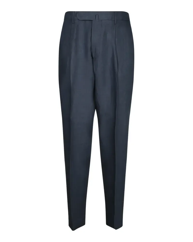 Dell'oglio pressed-crease tailored trousers - Blau Blau
