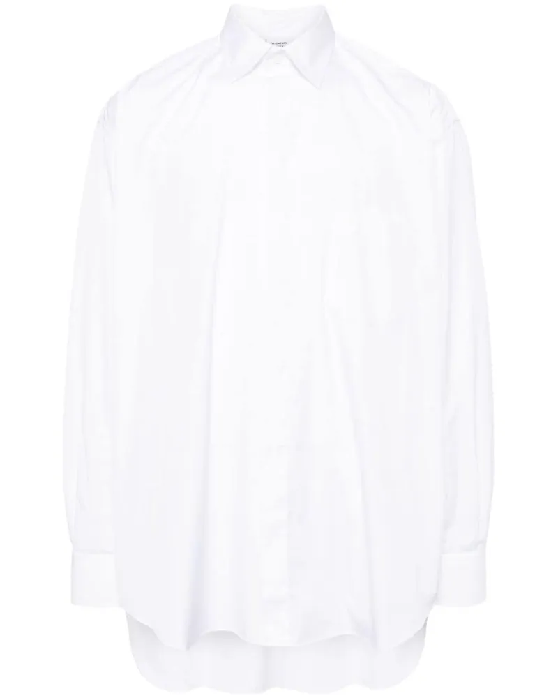 VETEMENTS Hemd mit Logo-Detail - Weiß Weiß