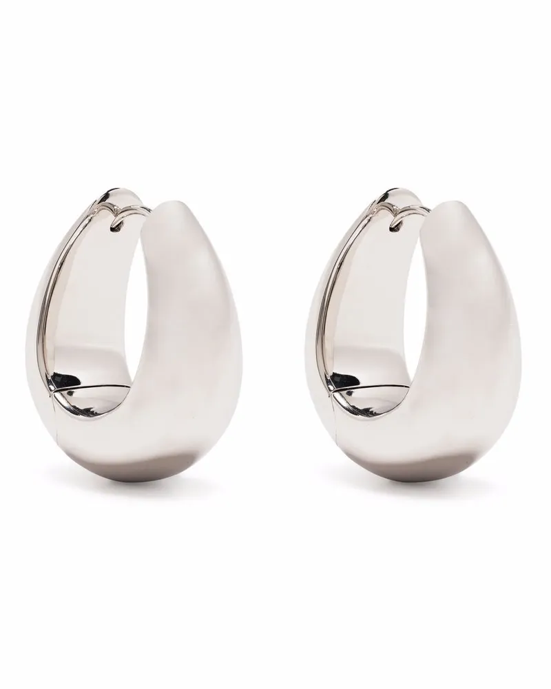 Tom Wood Ice Creolen - Silber Silber