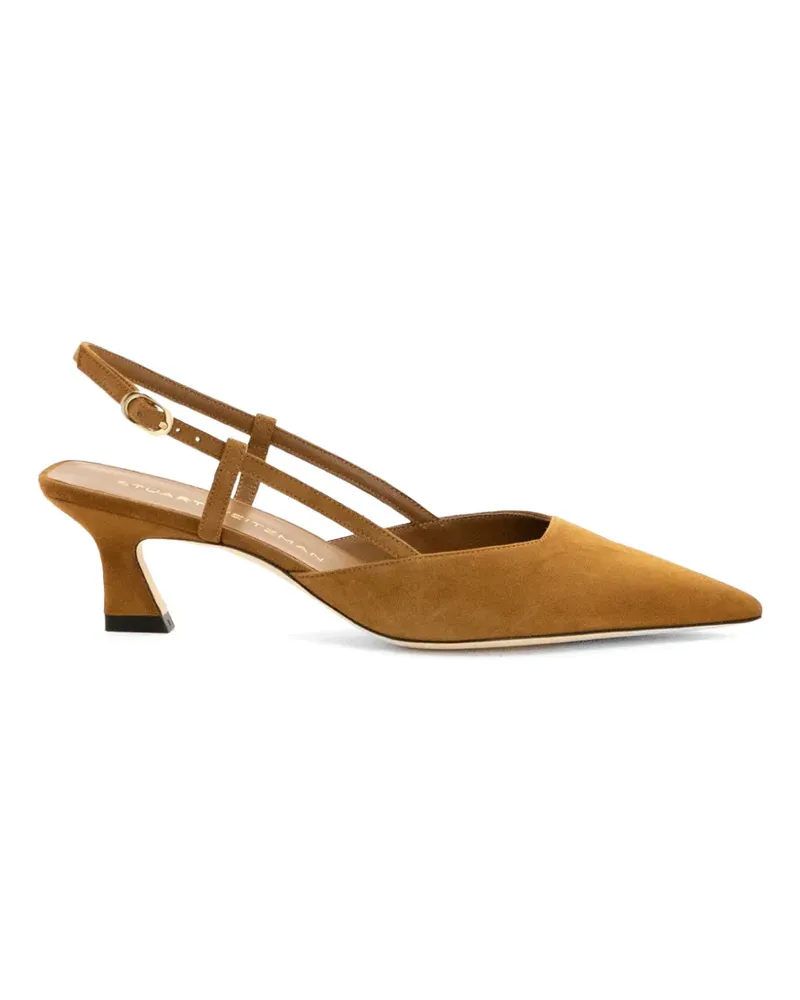 Stuart Weitzman Vinnie slingback pumps - Braun Braun