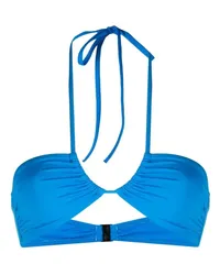 BONDI BORN Anna Neckholder-Bikinioberteil Blau