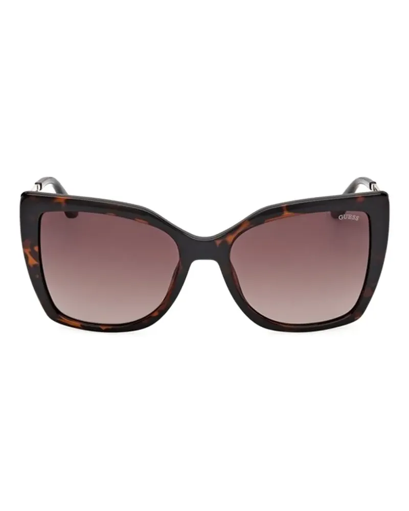 Guess tortoiseshell-effect cat-eye sunglasses - Braun Braun