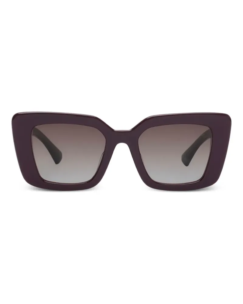 Burberry EKD Sonnenbrille mit Oversized-Gestell - Violett Violett