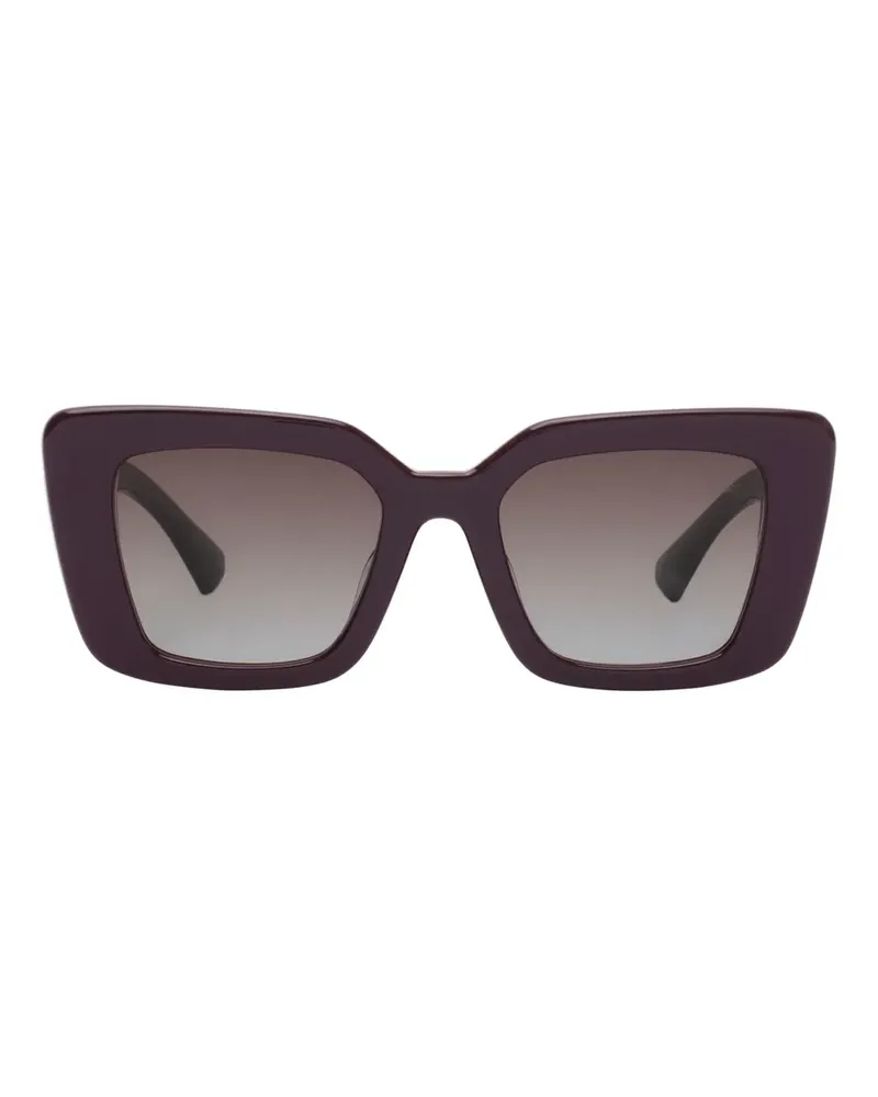 Burberry EKD Sonnenbrille mit Oversized-Gestell - Violett Violett