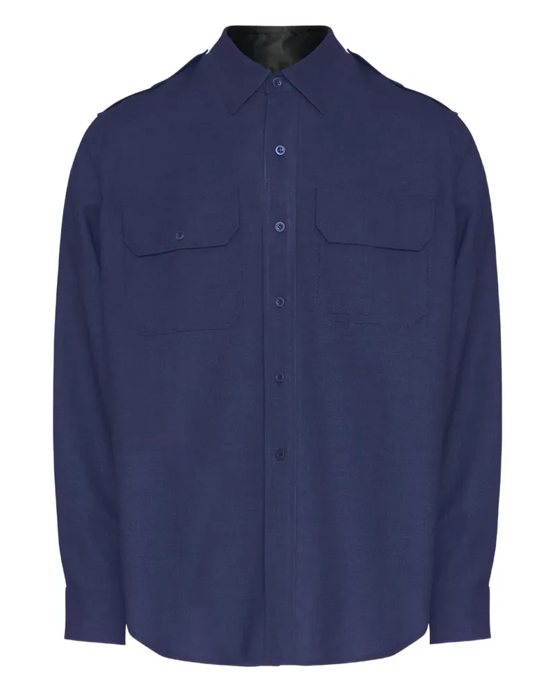 Maison Margiela Klassisches Hemd - Blau Blau