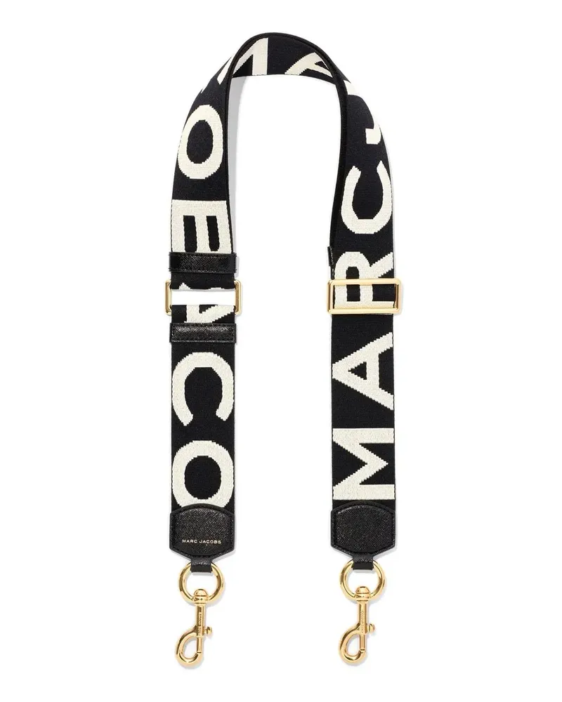 Marc Jacobs The Strap Taschenriemen mit Logo - Schwarz Schwarz