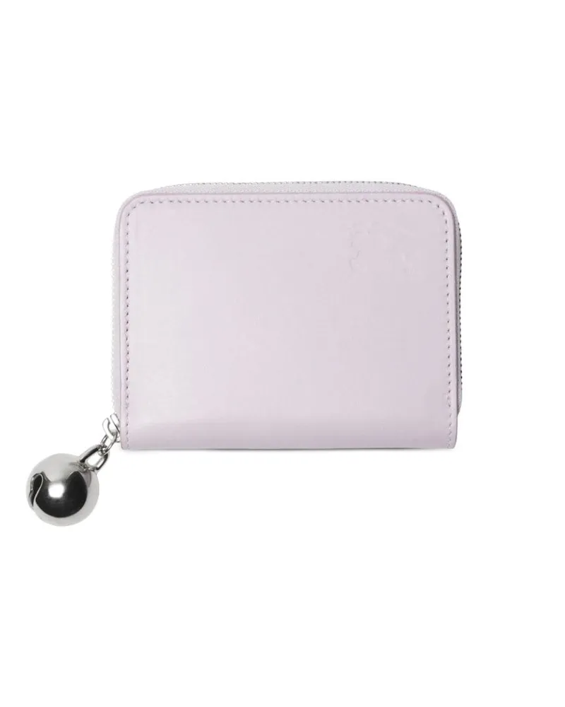Burberry Portemonnaie mit Glockenanhänger - Violett Violett