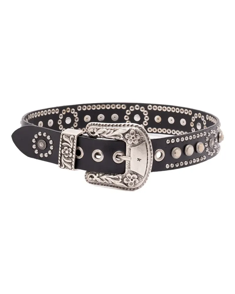 Golden Goose studded belt - Schwarz Schwarz