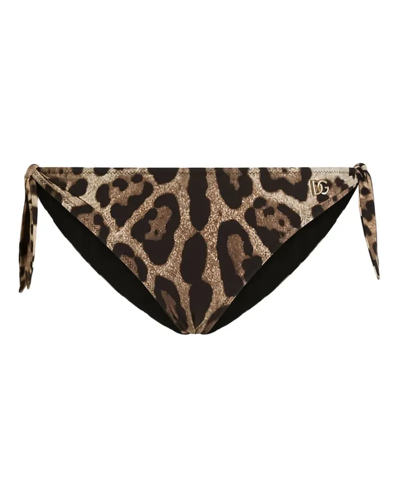 Dolce & Gabbana Badeanzug mit Blumen-Print - Schwarz Schwarz