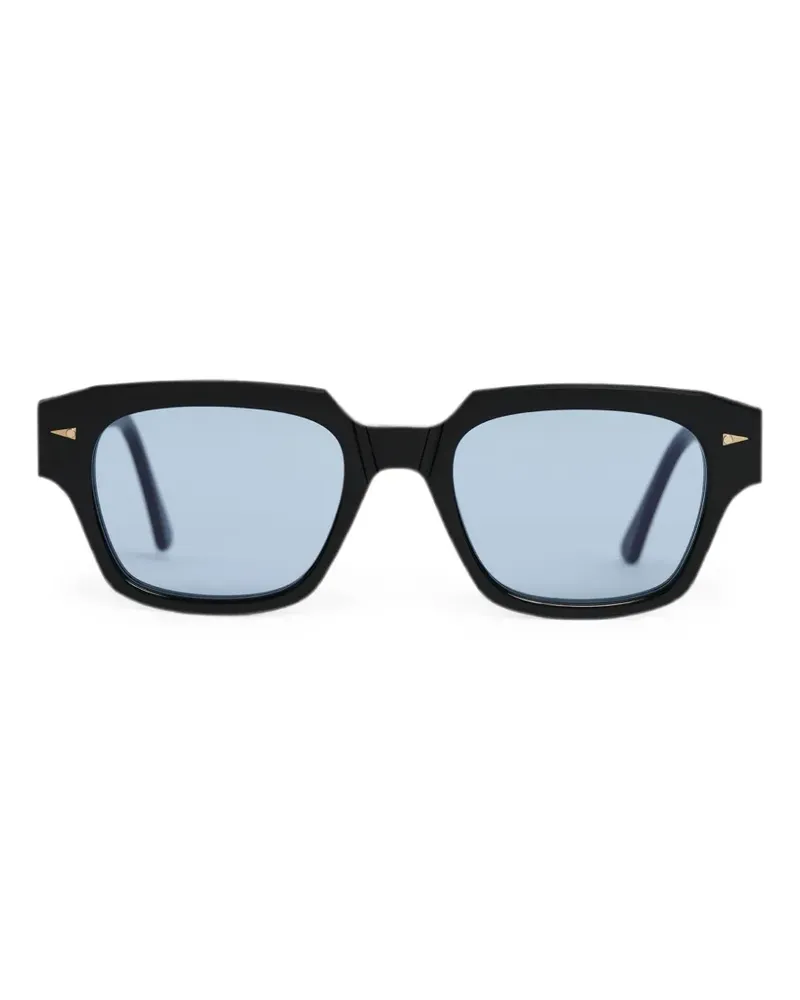 AHLEM Rivoli Brille mit geometrischem Gestell - Schwarz Schwarz
