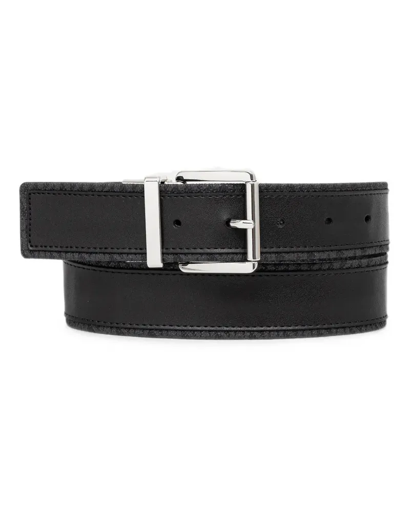 Michael Kors Wendbarer Gürtel mit Logo-Print - Schwarz Schwarz