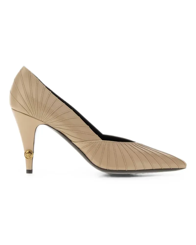 Versace Gianni Pumps - Nude Nude