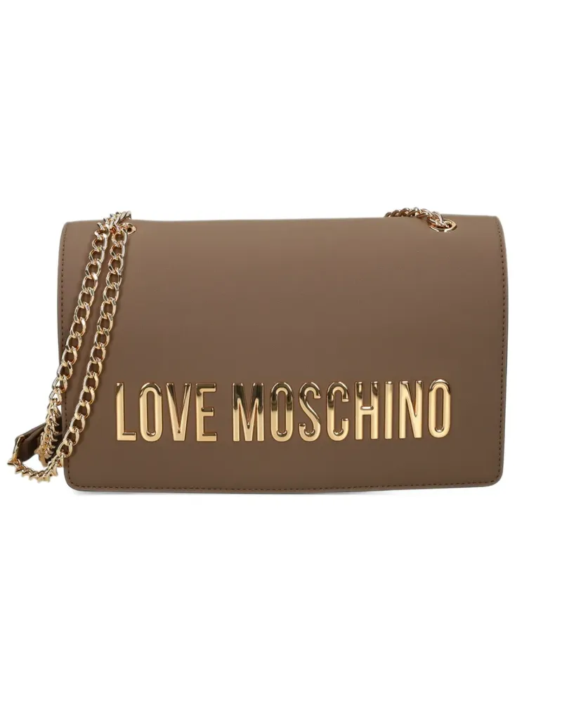 Moschino Love Schultertasche - Braun Braun